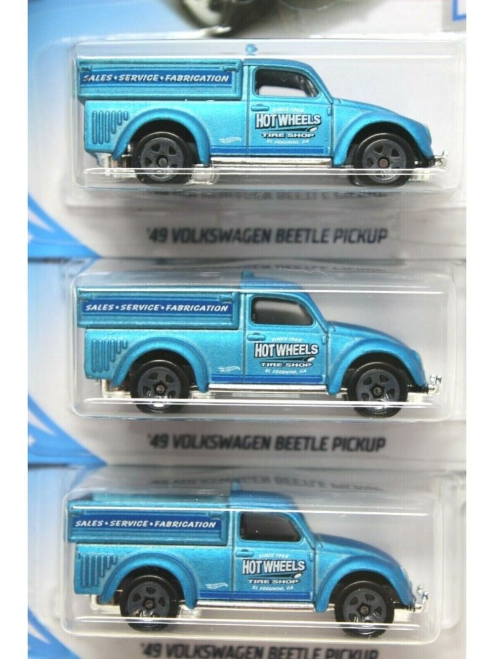 3 Hot Wheels '49 Volkswagen Beetle Pickup 47/250 Volkswagen 9/10 Lot  2019 #D17